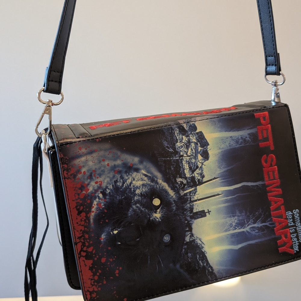Vixen by Micheline Pitt Pet Sematary Themed Crossbody Bag